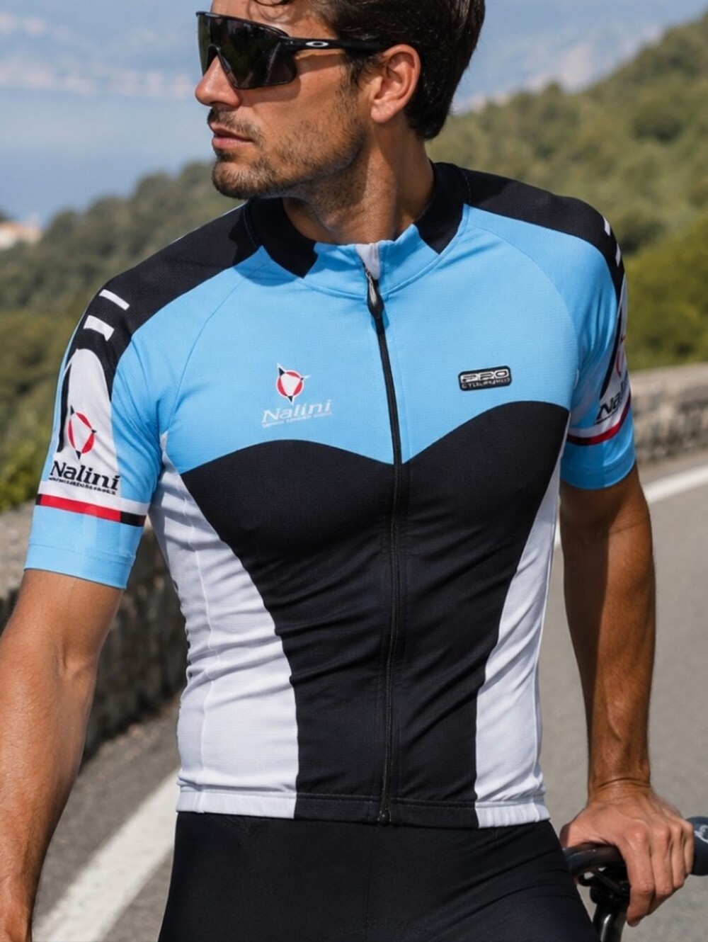 Nalini Team Spirit Cycling‎ Jersey Men's Medium Full Zip Made in Italy